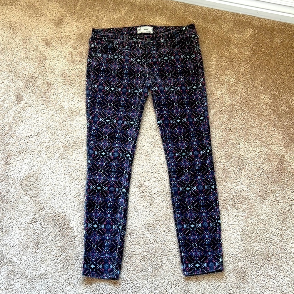 Free People Velour pants